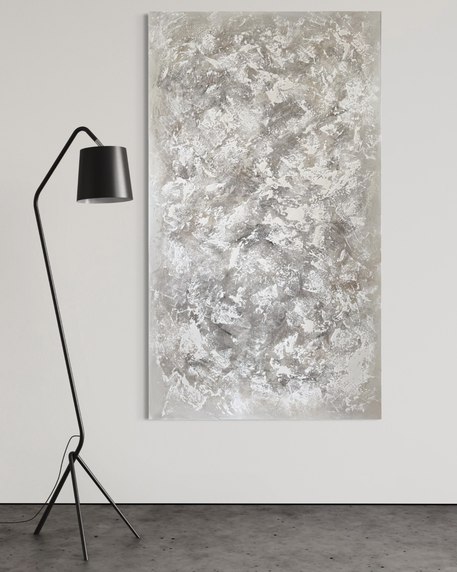 Silence Embodied/ 140x80cm/ 14000,-