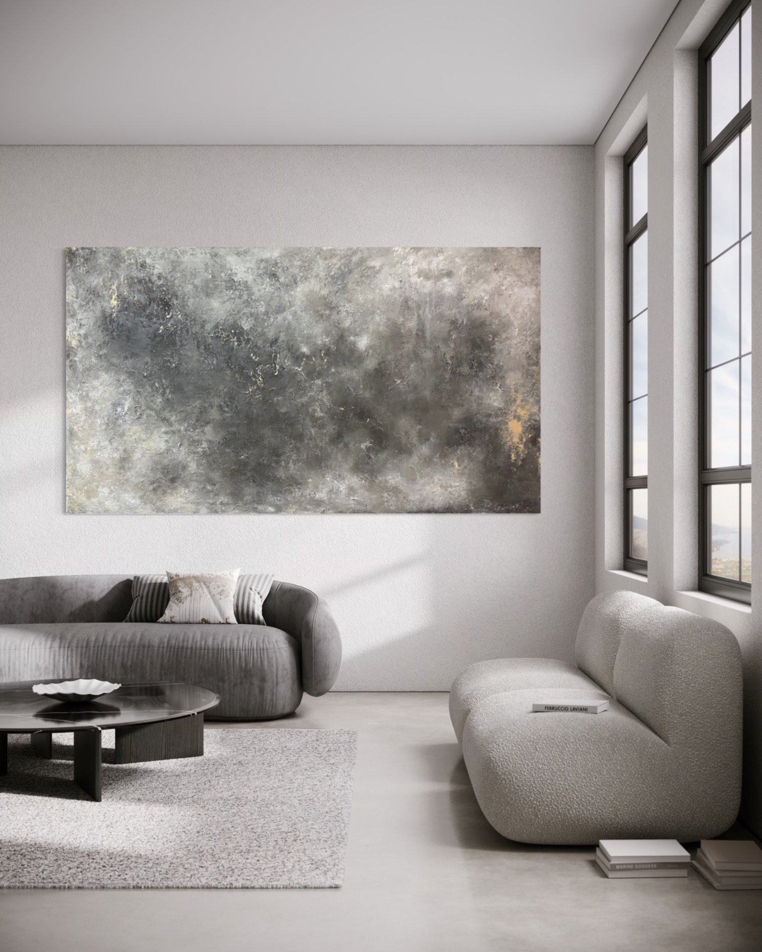 Ponořena v myšlenkách/ 80x160cm/ 14500,-