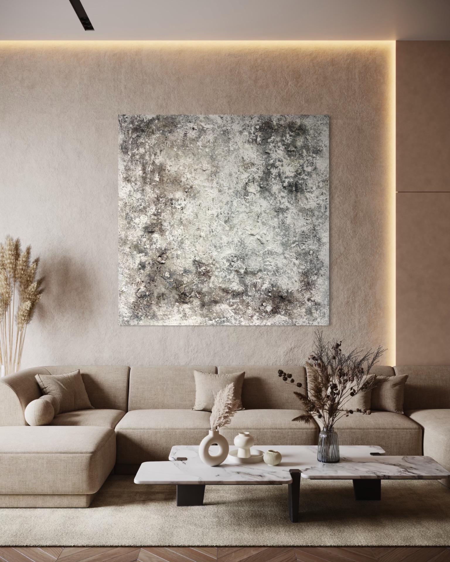 Quiet core/100x100cm/ 12000,-